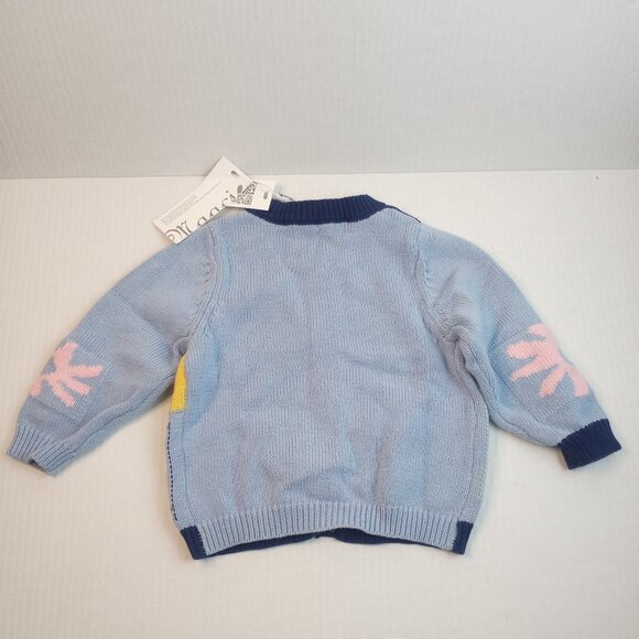 Maacie Multicolor Button Up Sweater Cardigan - Picture 2 of 3